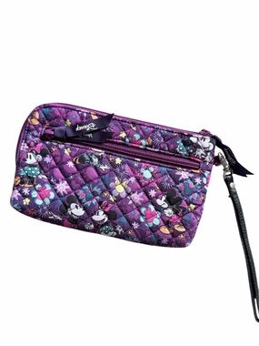 Vera Bradley Disney x Minnie Mouse Quilted RFID Wristlet-NWOT